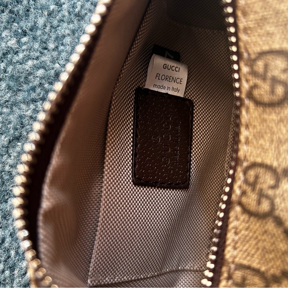 Brown Monogram Shoulder Bag - Picture 6 of 9